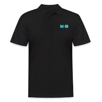NI > IA - Polo Homme - noir - Devant - Kai (181cm)