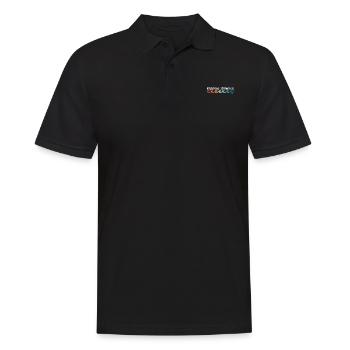 Oyster Stacks - Men's Polo Shirt - black - Front - Kai (181cm)