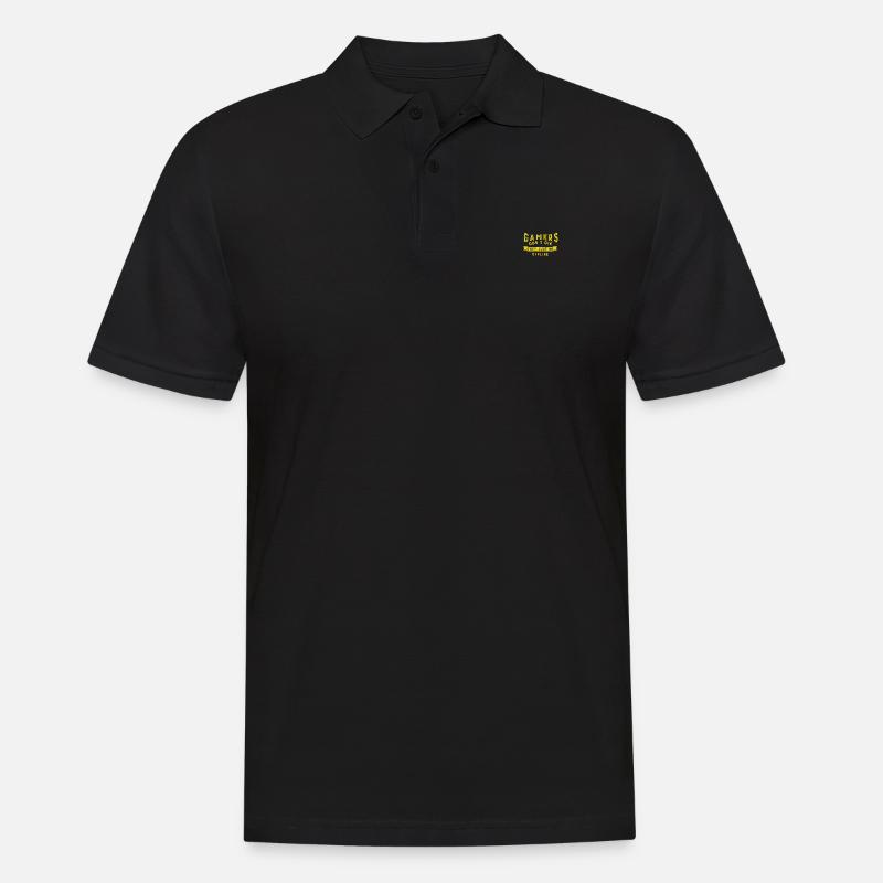 Gaming - Männer Poloshirt - Schwarz