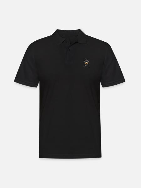 soirée mousse - Polo Homme - noir