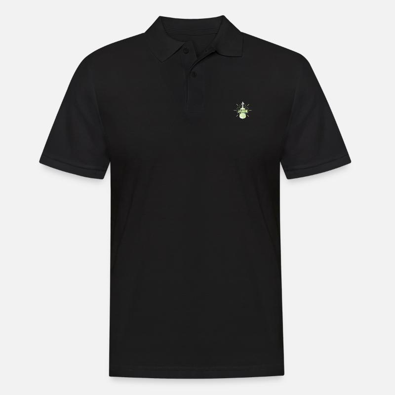 String instrument J - Men's Polo Shirt - black