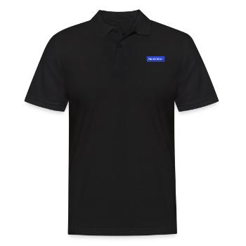 Statementshirt, j'ai déjà - Polo Homme - noir - Devant - Kai (181cm)