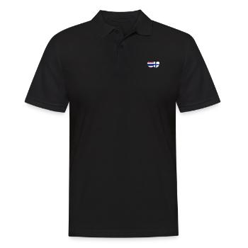 Thaïlande Finlande Flag Heart - Polo Homme - noir - Devant - Kai (181cm)