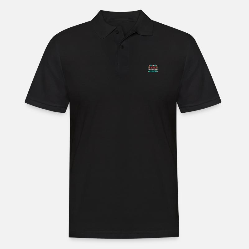 Mexico - Männer Poloshirt - Schwarz