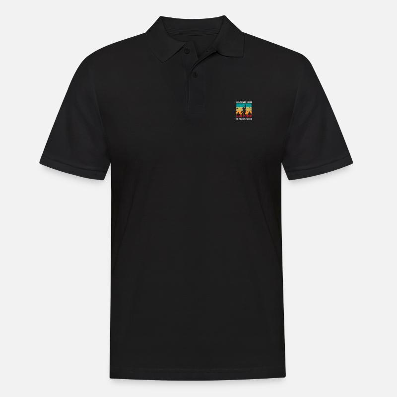 champion du monde de cache-cache - Polo Homme - noir