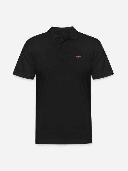 Mazatlan Mexico Hibiscus Souvenir Vacation - Men's Polo Shirt - black