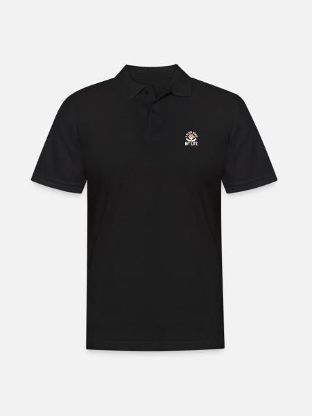 Blutspende Blutspenden Blutspender - Männer Poloshirt - Schwarz