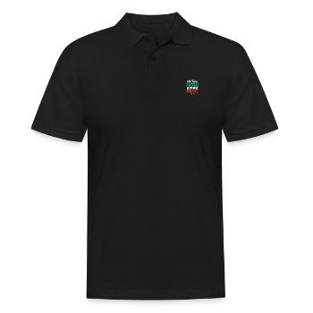 Noël Tante Descendance Famille - Polo Homme - noir - Devant - Kai (181cm)
