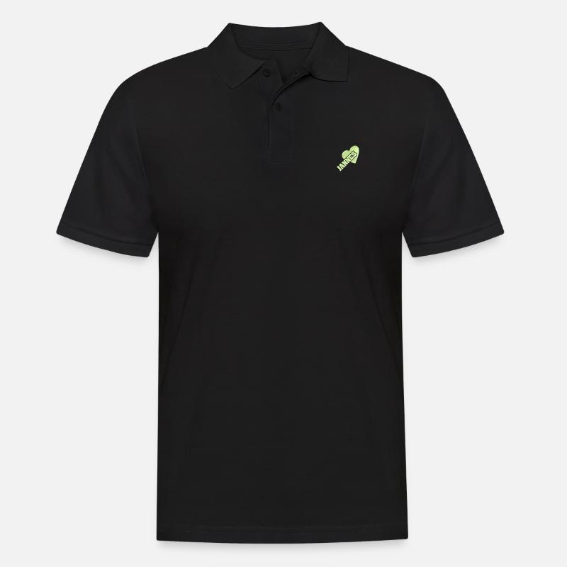 Jannes comme l’or - Polo Homme - noir