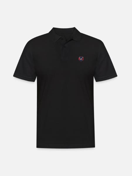 Super mignon tasmanian Devil style rétro - Polo Homme - noir