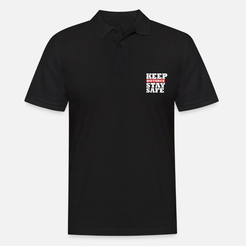 Coole Sprüche - Männer Poloshirt - Schwarz