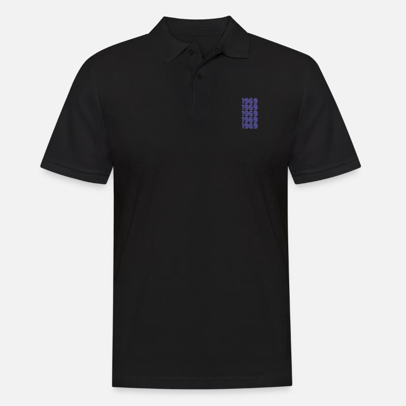 1969 - Männer Poloshirt - Schwarz