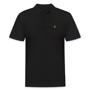 Vogel - Fliegen - Naturschutz Tierfreund - Zoo - Männer Poloshirt - Schwarz - Vorne - Kai (181cm)