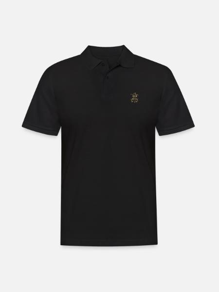 Helene als Mädchenname - Männer Poloshirt - Schwarz