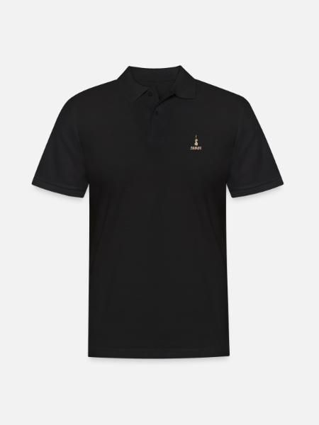 Janek as viola - Men's Polo Shirt - black