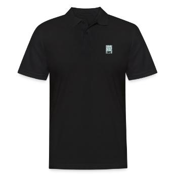 Number 1997 - Men's Polo Shirt - black - Front - Kai (181cm)