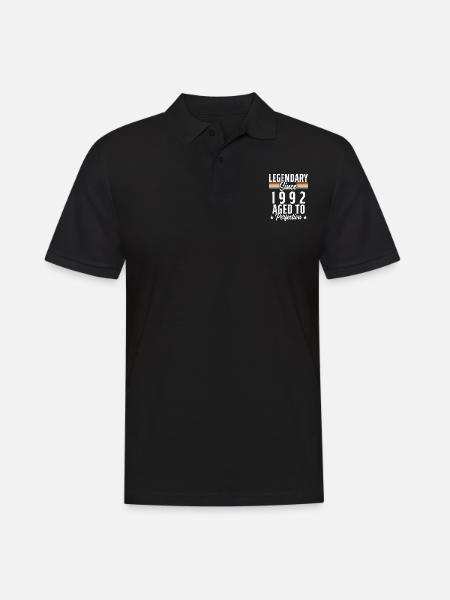 Legendary since 1992 - Men's Polo Shirt - black