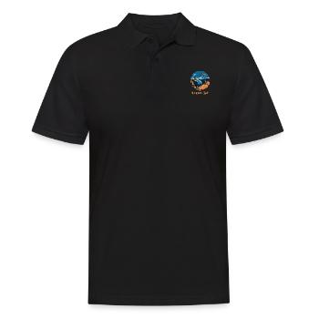 Récif de Ningaloo - Polo Homme - noir - Devant - Kai (181cm)