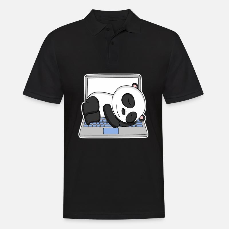Computer Nerd Programmierer Herren Geschenk - Männer Poloshirt - Schwarz