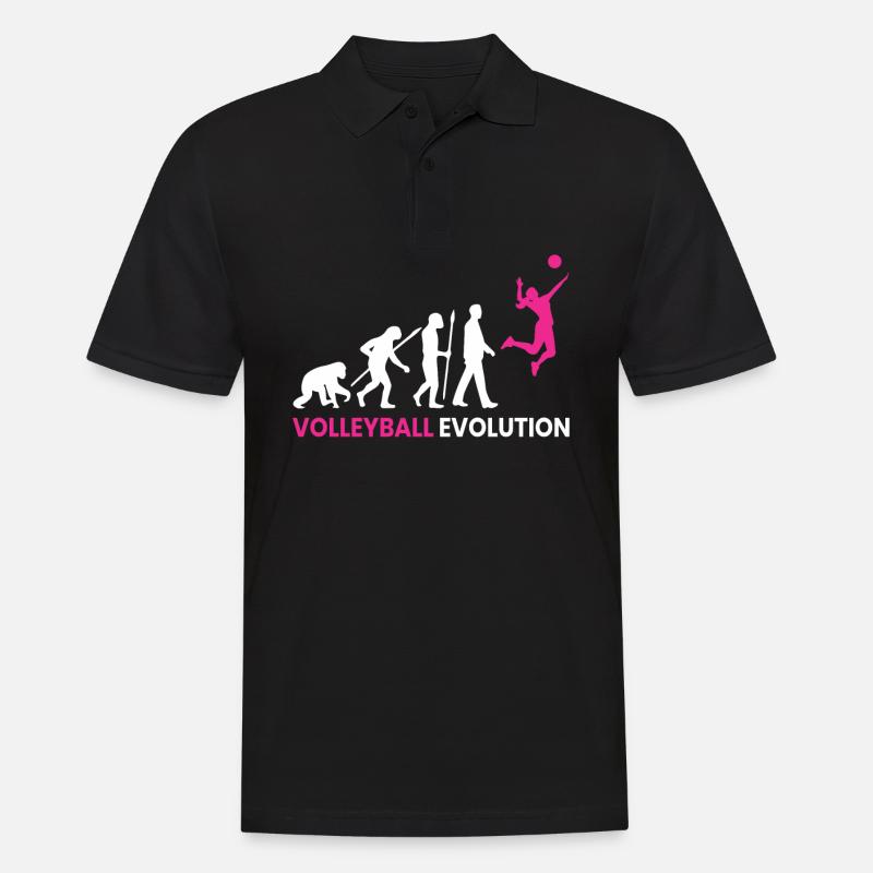 Evolution Volleyball - Polo Homme - noir