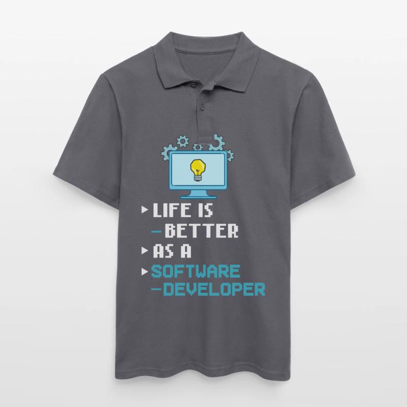 Software Development Software Developer Developer Men's Polo Shirt