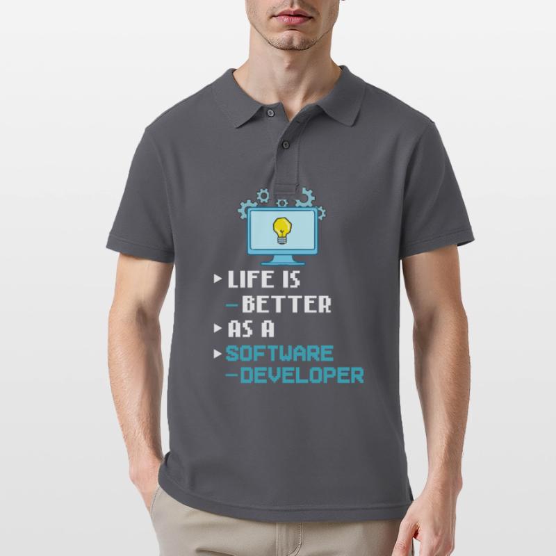 Software Development Software Developer Developer Men's Polo Shirt