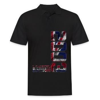 ÉDITION LIMITÉE ANGLETERRE 23E ANNIVERSAIRE 2003 UK - Polo Homme - noir - Devant - Kai (181cm)