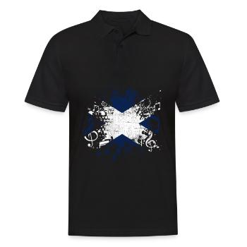 Musique de Tenerife - Polo Homme - noir - Devant - Kai (181cm)