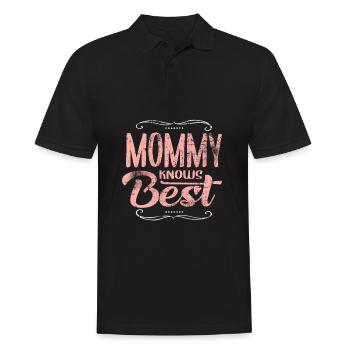 maman - Polo Homme - noir - Devant - Kai (181cm)