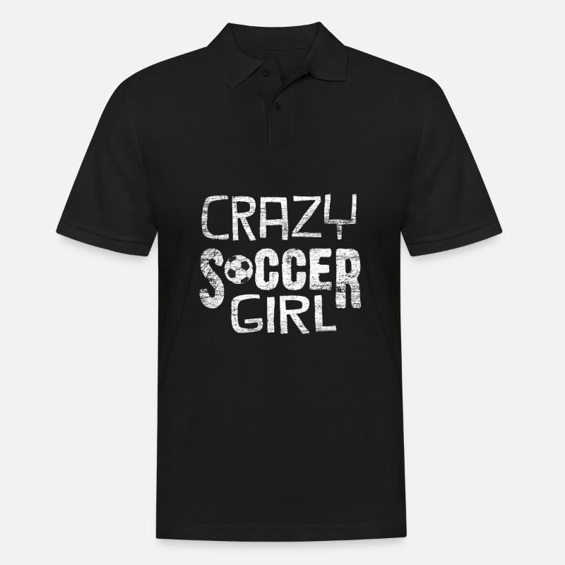 Fußball - Männer Poloshirt - Schwarz