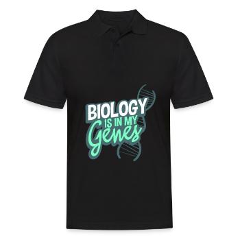 Biologie - Polo Homme - noir - Devant - Kai (181cm)