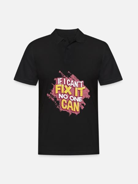 craftsman - Men's Polo Shirt - black