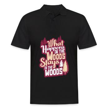 lumberjack - Men's Polo Shirt - black - Front - Kai (181cm)