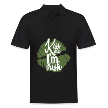 Irlandais de la Saint-Patrick - Polo Homme - noir - Devant - Kai (181cm)