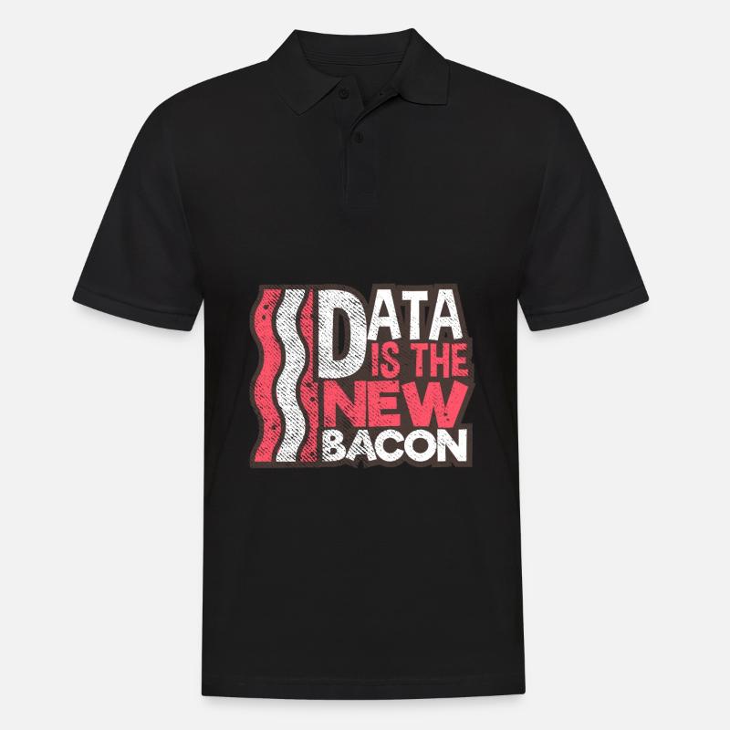 Computer scientist coding - Men's Polo Shirt - black