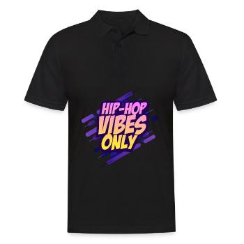 Hip hop - Polo Homme - noir - Devant - Kai (181cm)