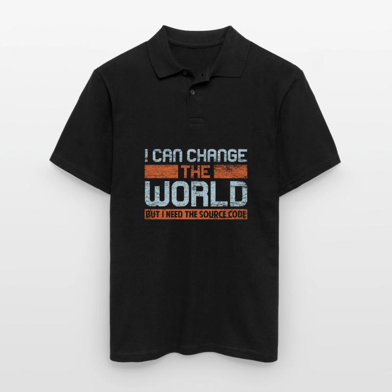 Programming Nerd Computer Science Men's Polo Shirt