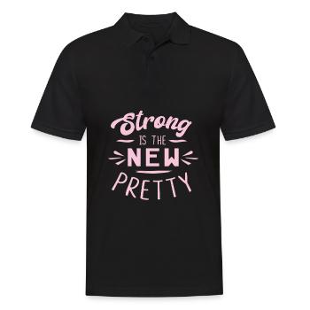 Féminisme féministe - Polo Homme - noir - Devant - Kai (181cm)