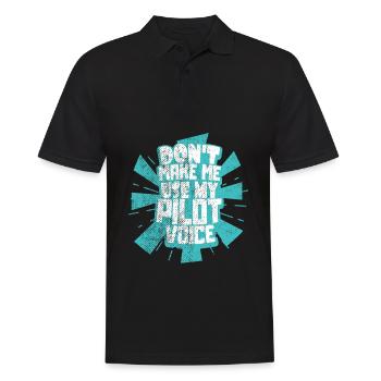 pilote - Polo Homme - noir - Devant - Kai (181cm)