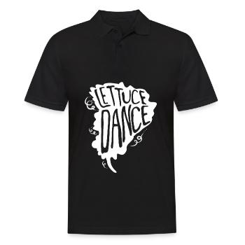 Jeu de mots de danse salade - Polo Homme - noir - Devant - Kai (181cm)