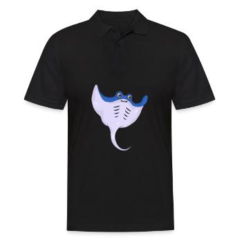 Rays - Men's Polo Shirt - black - Front - Kai (181cm)