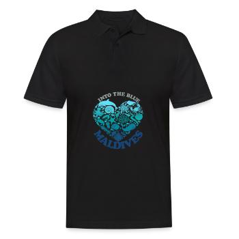 MALDIVES - Polo Homme - noir - Devant - Kai (181cm)