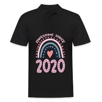 Fantastisch Seit 2020 - Männer Poloshirt - Schwarz - Vorne - Kai (181cm)