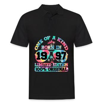 Unique Born 1997 Édition Limitée - Polo Homme - noir - Devant - Kai (181cm)