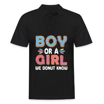 Garçon ou fille que nous connaissons - Polo Homme - noir - Devant - Kai (181cm)