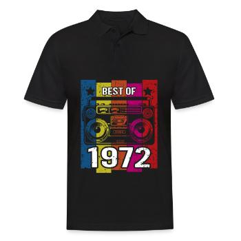 Meilleur de 1972 Stéréo Radio Cassette Player - Polo Homme - noir - Devant - Kai (181cm)