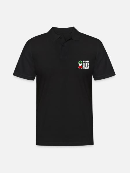 Women life freedom - Men's Polo Shirt - black
