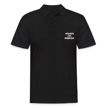 Women life freedom - Polo Homme - noir - Devant - Kai (181cm)