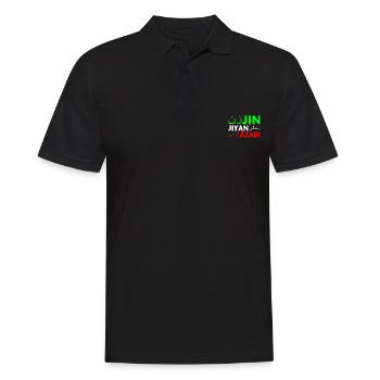 Jin jiyan azadi زن زندگی آزادی - Polo Homme - noir - Devant - Kai (181cm)