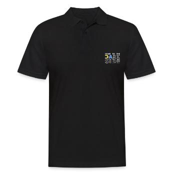 come to the dark side - Polo Homme - noir - Devant - Kai (181cm)